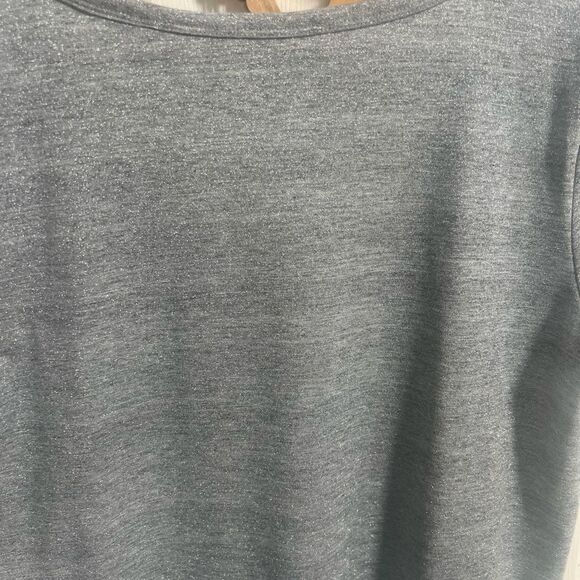 Levi’s Cali Tee Gray Women's T-Shirt, Casual, Shimmer Silver Size L - Picture 5 of 5